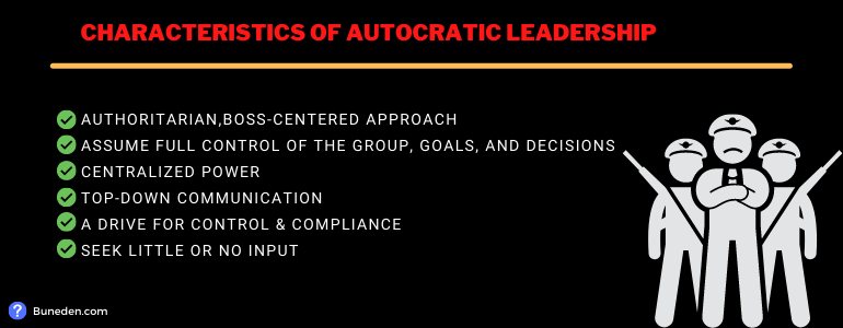 strengths of autocratic leadership